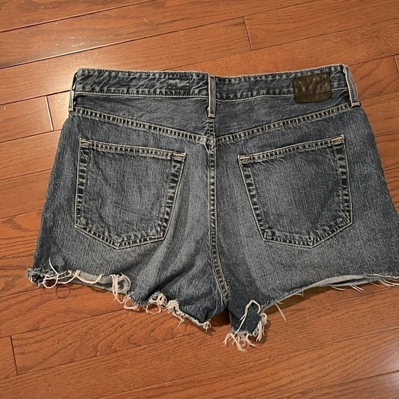 Ag Adriano Goldschmied | Denim 'Sadie' High-Rise Jean Shorts 3" Inseam Sz 32/14 - Picture 3 of 8